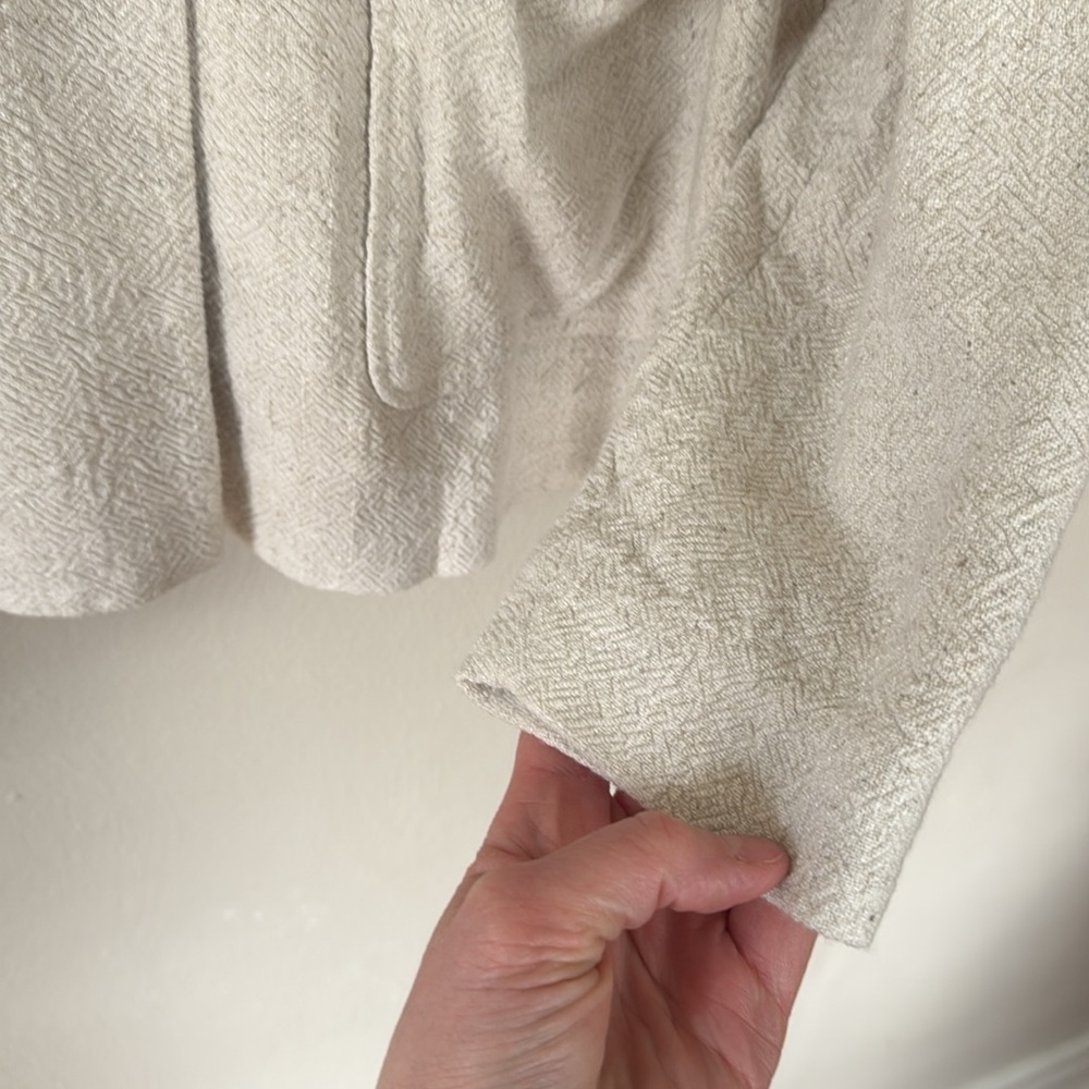 Soft Surroundings cream cardigan small - Picture 4 of 5